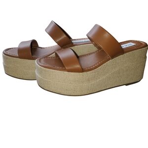 Steve Madden Platform Wedge Sandals Women's Size 6
